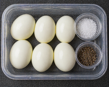 6 FARN BOILED EGGS