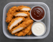 Southern fried chicken strips